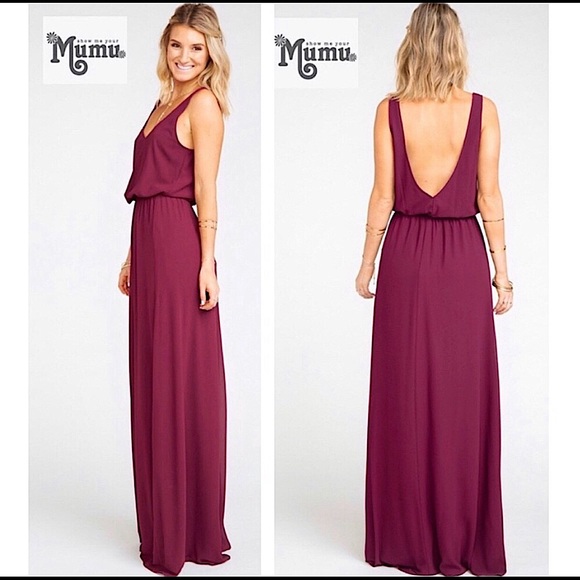 Show Me Your MuMu Dresses & Skirts - NWOT Show Me Your Mumu Kendall Maxi Dress